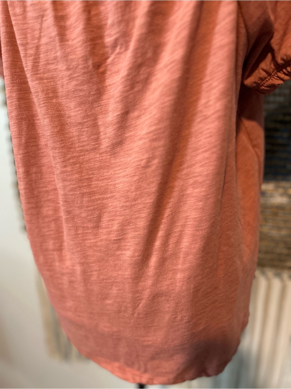 SO Rust Button-Front Off-Shoulder Top - Picture 7 of 7